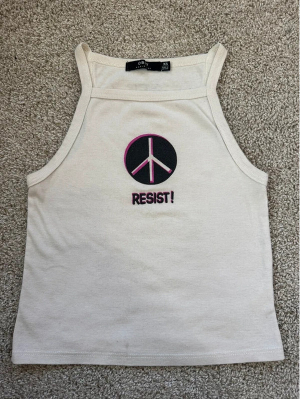 Obey Crop Top